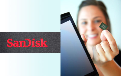 миниатюрный SSD накопитель SanDisk